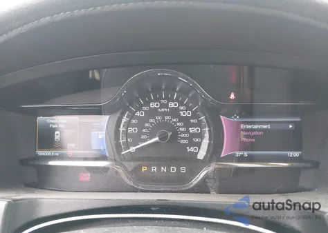 2014 Lincoln Mks z USA, uszkodzony, nr VIN 1LNHL9DK5EG604843